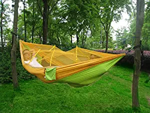 Best double hammock with mosquito net