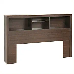 Best queen platform bed frame headboard shelves