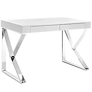 Best small computer desk chrome