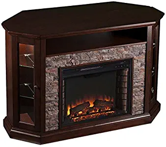 Best wood fireplace tv stand console
