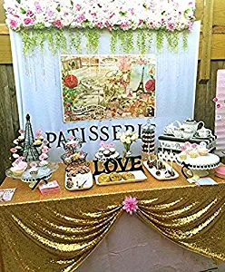 Best gold table cloth runners