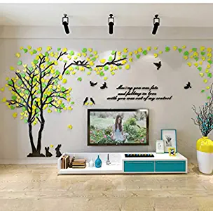 Best wall decals for living room plants