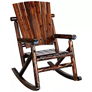 Best rocking chair natural wood