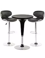 Best round pub height dining set