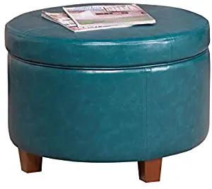 Best storage ottoman footstool with tray