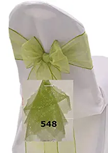 Best green organza chair covers
