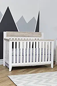 Best natural wood crib with changing table