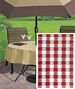 Best red umbrella table cloth