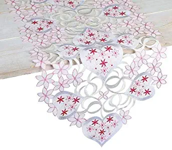 Best valentine table runner 72 inch