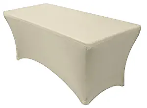 Best 6 ft ivory table cloth