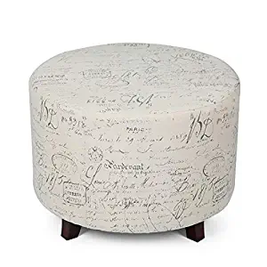 Best script accent chair with footstool