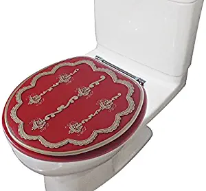 Best burgundy round toilet seat