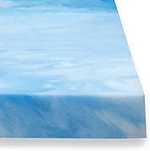 Best 4 inch king gel memory foam mattress topper