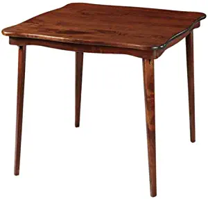Best wood grain card table
