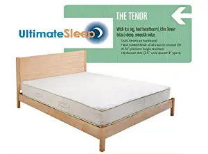 Best cherry platform bed frame queen
