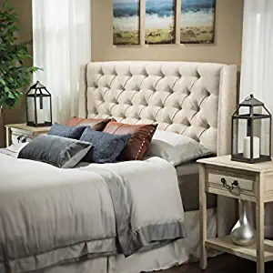 Best tufted velvet winged headboard