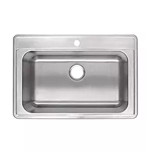 Best drop in kitchen sink 33 x 22 double bowl stainless steel