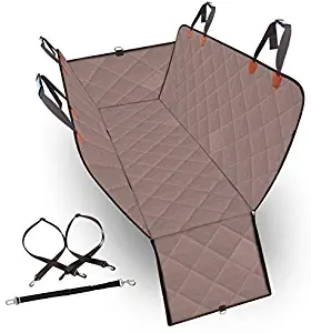 Best dog car seat cover tan