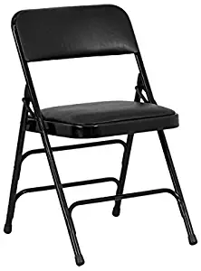 Best maxchief upholstered padded folding chair, 4-pack