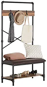 Best narrow coat rack with seat