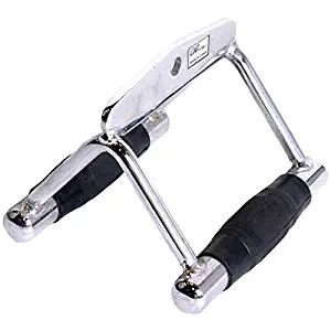 Best home gym cable attachment handle machine exercise chrome pressdown combo pro set