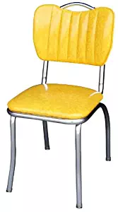 Best yellow retro dining table and chairs