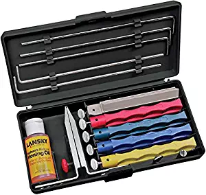 Best lansky  diamond pocket kitchen knife sharpener serrated blade free shipping