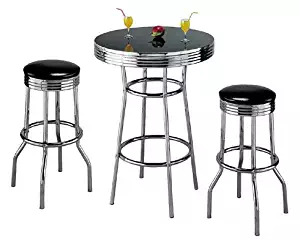 Best chrome kitchen table and chairs