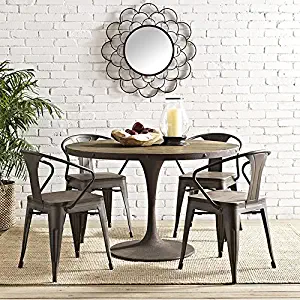 Best dining table metal pedestal