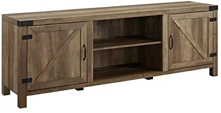 Best wood fireplace tv stand console