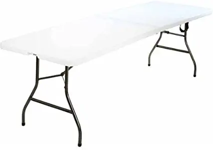 Best centerfold folding table, 8-feet, white