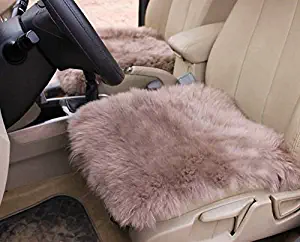 Best sheep skin car seat cover beige or tan