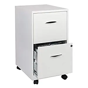 Best small white office cabinet