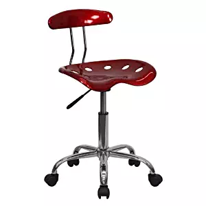 Best armless chrome chairs wheels