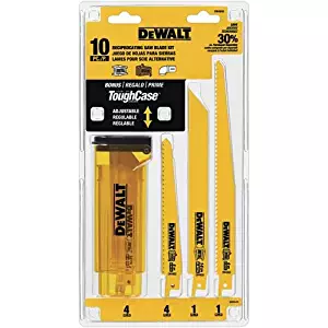 Best dewalt reciprocating saw blade tough case