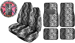 Best car seat cover snow leopard print