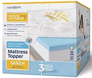 Best novaform gel memory mattress topper