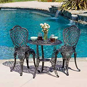 Best cast aluminum bistro chairs