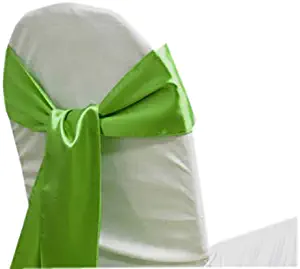 Best green organza chair covers
