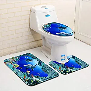 Best bathroom carpet and toilet seat cover