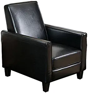 Best leather club chair with ottoman