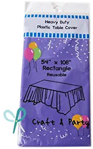 Best table cloth purple rectangular