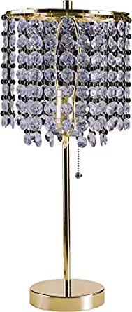 Best chandelier table lamp gold