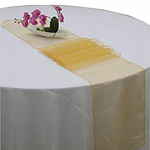 Best rose gold sheer table runner