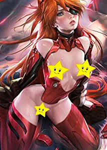 12377 Neon Genesis Evangelion Sexy Asuka Anime Art Decor Wall 36x24 Poster Print