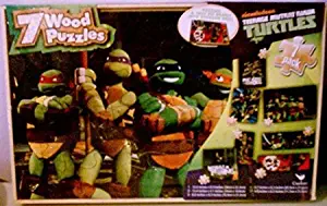 5Star-TD Nickelodeon Teenage Mutant Ninja Turtles 7 Wood Puzzles