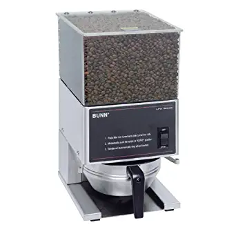 BUNN LPG Low Profile Portion Control Grinder with 1 Hopper