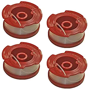 Black and Decker LST220/LST136 Trimmer Replacement (4 Pack) Spool # 90564281-4PK