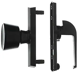 Wright Products V670BL Universal Knob Latch, Black