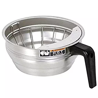 Bunn 20216.0000 Stainless Steel SplashGard Funnel Brew Basket